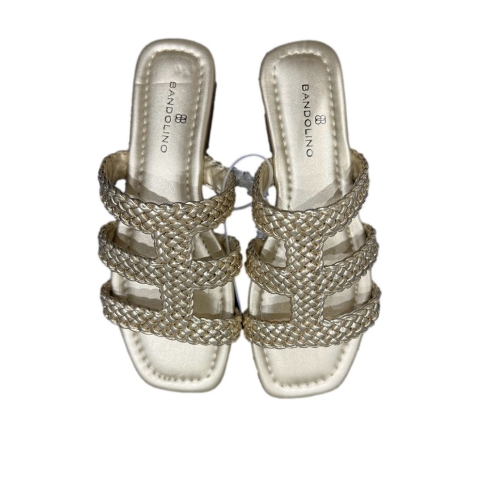 Bandolino Gold Metallic Sumer Sandal